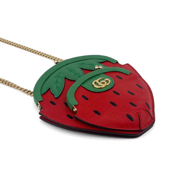 Gucci Borsa a spalla Gucci a forma di fragola