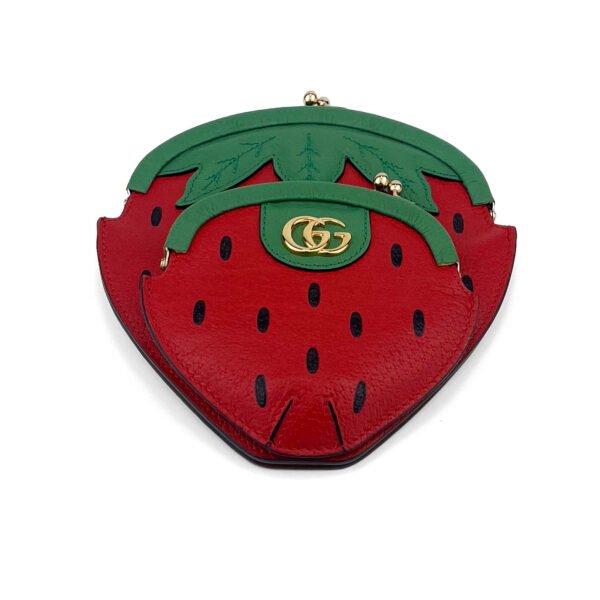 Gucci Borsa a spalla Gucci a forma di fragola