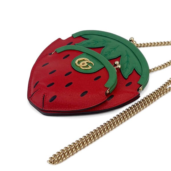 Gucci Borsa a spalla Gucci a forma di fragola