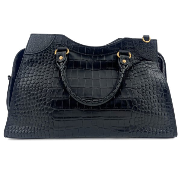 Balenciaga Borsa Balenciaga Neo Classic City in pelle goffrata con coccodrillo