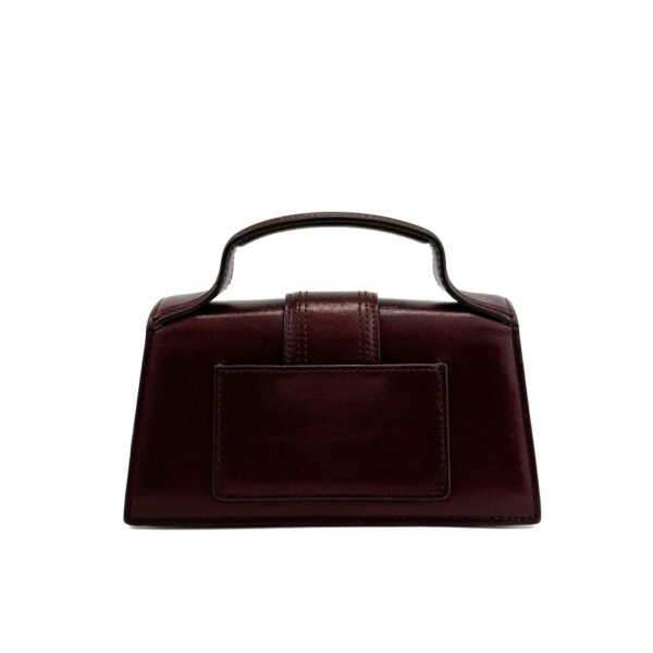 Jacquemus Borsa Jacquemus Le Bambino Mini in ricco borgogna