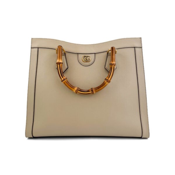 Gucci Gucci Diana Borsa Tote Media con Manici in Bambù