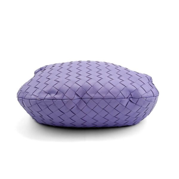 Bottega Veneta Borsa Bottega Veneta Teen Jodie in pelle intrecciata color lavanda