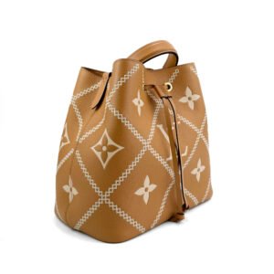 Louis Vuitton Louis Vuitton - Borsa a secchiello NéoNoé MM in pelle empreinte bicolore