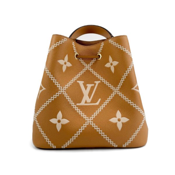 Louis Vuitton Louis Vuitton - Borsa a secchiello NéoNoé MM in pelle empreinte bicolore