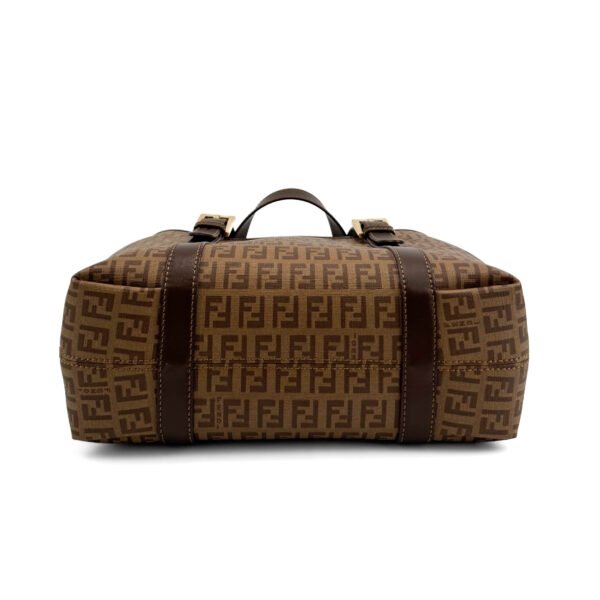 Fendi Borsa shopping Fendi Runaway in tela monogramma FF