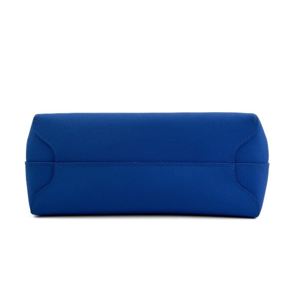 Longchamp Borsa Longchamp Roseau con manico superiore in pelle blu vibrante