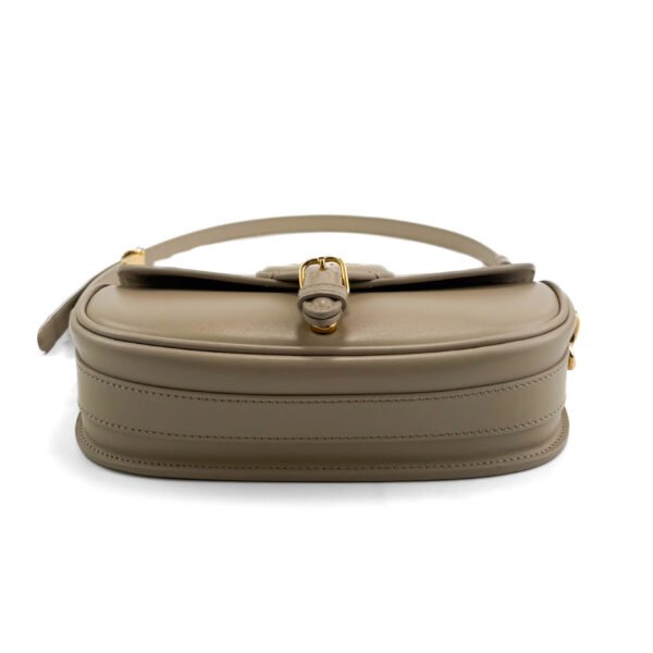 Dior Borsa Dior Bobby East-West in pelle morbida color taupe