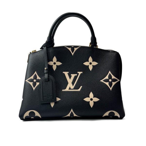 Louis Vuitton Borsa Petit Palais di Louis Vuitton in pelle empreinte con monogramma gigante