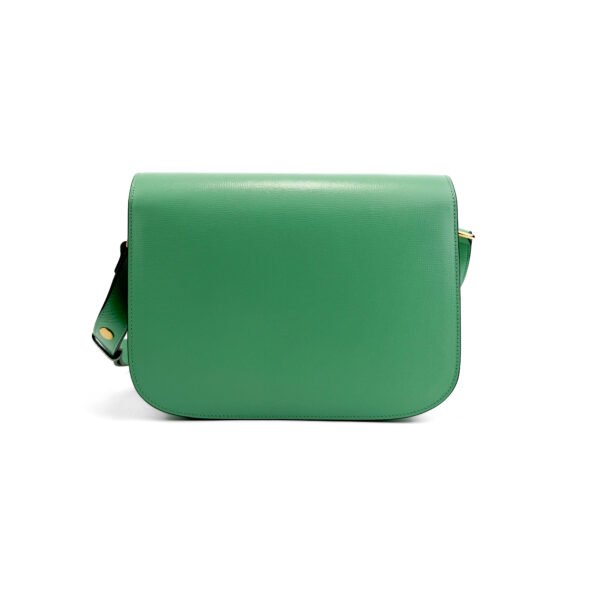 Gucci Borsa a tracolla Gucci Horsebit 1955 in pelle verde vibrante