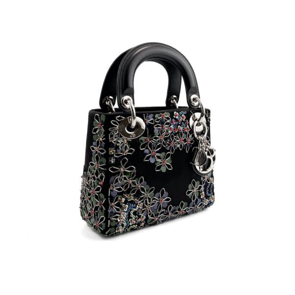 Dior Borsa Lady Dior in velluto impreziosito in edizione speciale