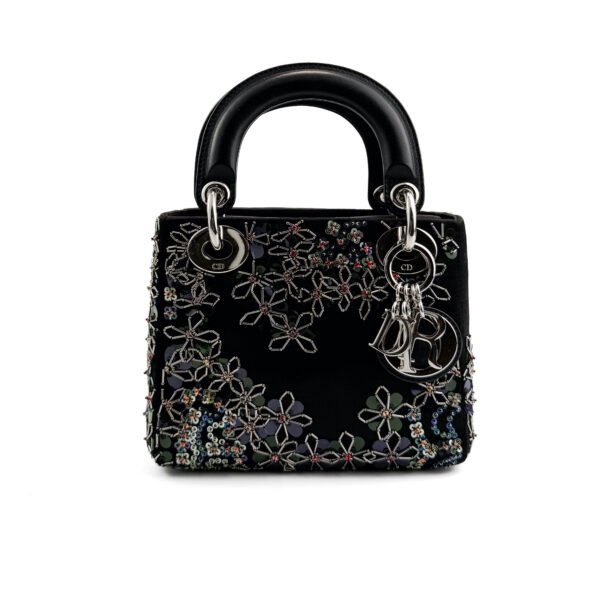 Dior Borsa Lady Dior in velluto impreziosito in edizione speciale