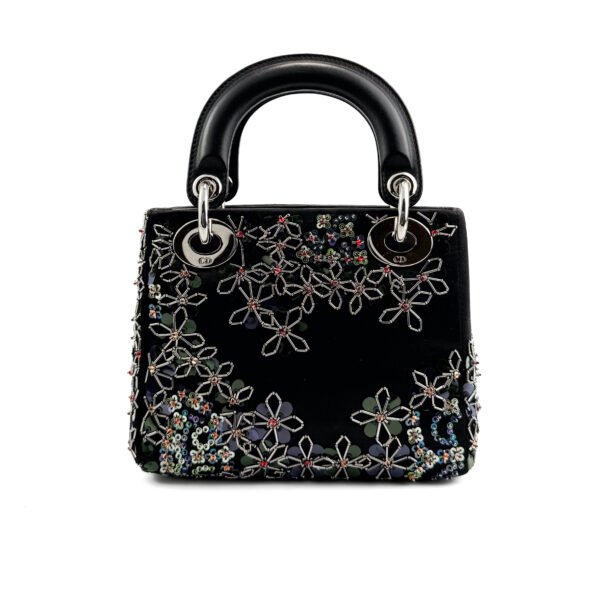 Dior Borsa Lady Dior in velluto impreziosito in edizione speciale