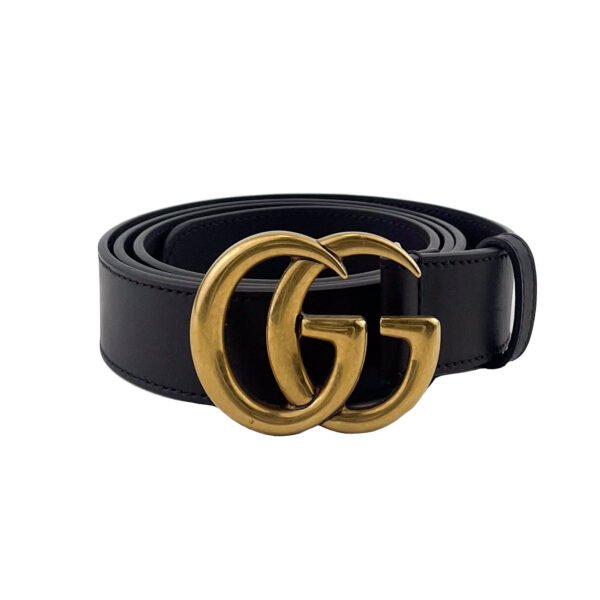 Gucci Cintura GG Marmont in Pelle