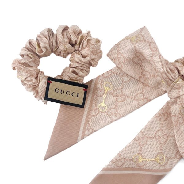 Gucci Set Di Elastici In Seta GG